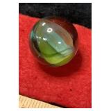 Cat's Eye Marble Tri Color Ribbon Shooter