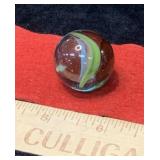 Cat's Eye Marble Tri Color Ribbon Shooter