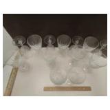 Diamante Cristal D'Arques Durand WaterGoblets