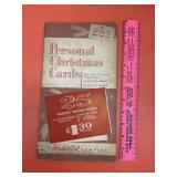 Hertel Art Co Personal Christmas Card Samples 1954