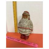 Antique Paper Mache Pulp Santa