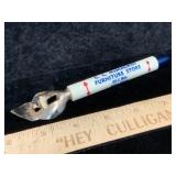 Vtg Can Opener Salem IL CL Mackin Furniture Store
