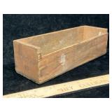Vtg Pimento Velveeta Wooden Box