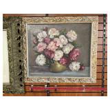 Signed Floral Painting