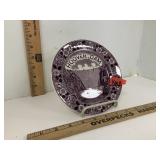 Staffordshire Ware Hoover Dam Plate