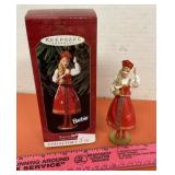 Hallmark Russian Barbie Ornament In Box