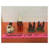 Vtg Ornaments 2 Made In Western Germany