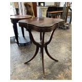 Vtg Wooden Accent Table