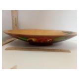 Robinhood Ware Wooden Trencher Bowl