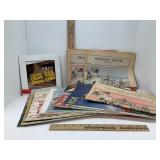 Vtg Publications & Cheap Trick Mirror