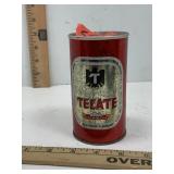 Vintage Tecate Beer Can Mexican Beer