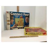Vintage Connect Four & Chinese Checkers