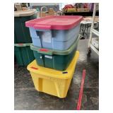 Rubbermaid Storage Totes 2  & 1 More