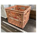 Prairie Farms Milk Crate Plastic