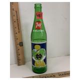 7Up Salutes Bottle Vtg Notre Dame 16 Oz. F