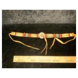Vtg Hairpipe Bone Bead Native American Necklace