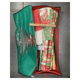 Wrapping Paper Stash In Storage Bag