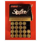 18 Rounds of PMC Gold Starfire .380 ACP Ammo