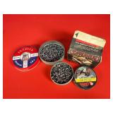 Lot of Partial BB & Pellets Cases