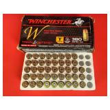43 Rounds of Winchester .380 ACP Ammo