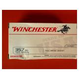 50 Rounds of Winchester .357 Sig FMJ Ammo