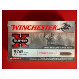 20 Rounds of Winchester Super X .308 Win Ammo
