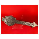 Cast Iron Harley Davidson Parking Sign