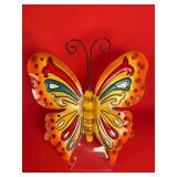 Tin ButterFly Sign