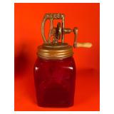 Ruby Red Dazey #20 Butter Churn