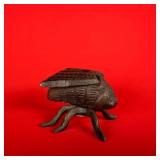 Cast Iron Winged Insect Figurine