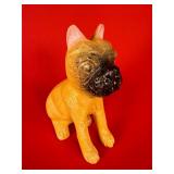 Cast Iron Bulldog / Pug Statue