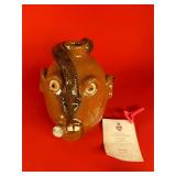 Cigar Smoking Ugly Face Jug  by Billy Jo Craven