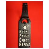 Cast Iron Wall Mount Beer Bottle Opener