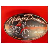 Harley Davidson Fat Boy Motorcycle Tin Sign