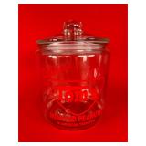 Tom's Roasted Peanuts Glass Jar