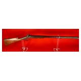 Antique Muzzleloader Rabbit Ear SxS Shotgun