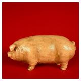 Cast Iron Pig Coin Bank