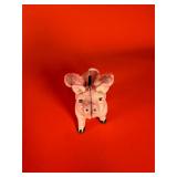 Cast Iron Mini Winged Pig Coin Bank