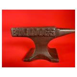 Georgia Bulldog Cast Iron Paperweight Anvil