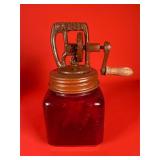 Ruby Red Dazey #10 Butter Churn