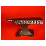 Tennessee Cast Iron Paper Weight Anvil