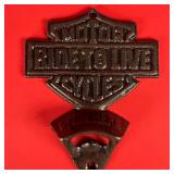 Harley Inspired Wall Mount Bottle Opener