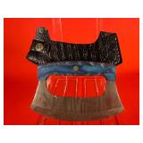 Damascus Ulu Chopping Knife