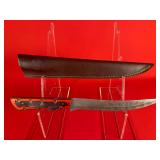 Damascus Boning / Fillet Knife W/ Sheath