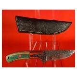 Carbon Steel Fixed Blade Knife W/ Sheath