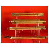 Lot of Wooden Firearm Cleaning Rods