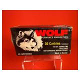 50 Rounds of Wolf .30 Carbine Ammo