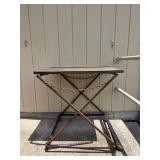 Collapsable Rolling Go Kart Stand