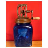 Cobalt Blue #20 Dazey Butter Churn