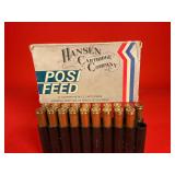 19 Rounds of Hansen 8x57JS 8MM Mauser Ammo